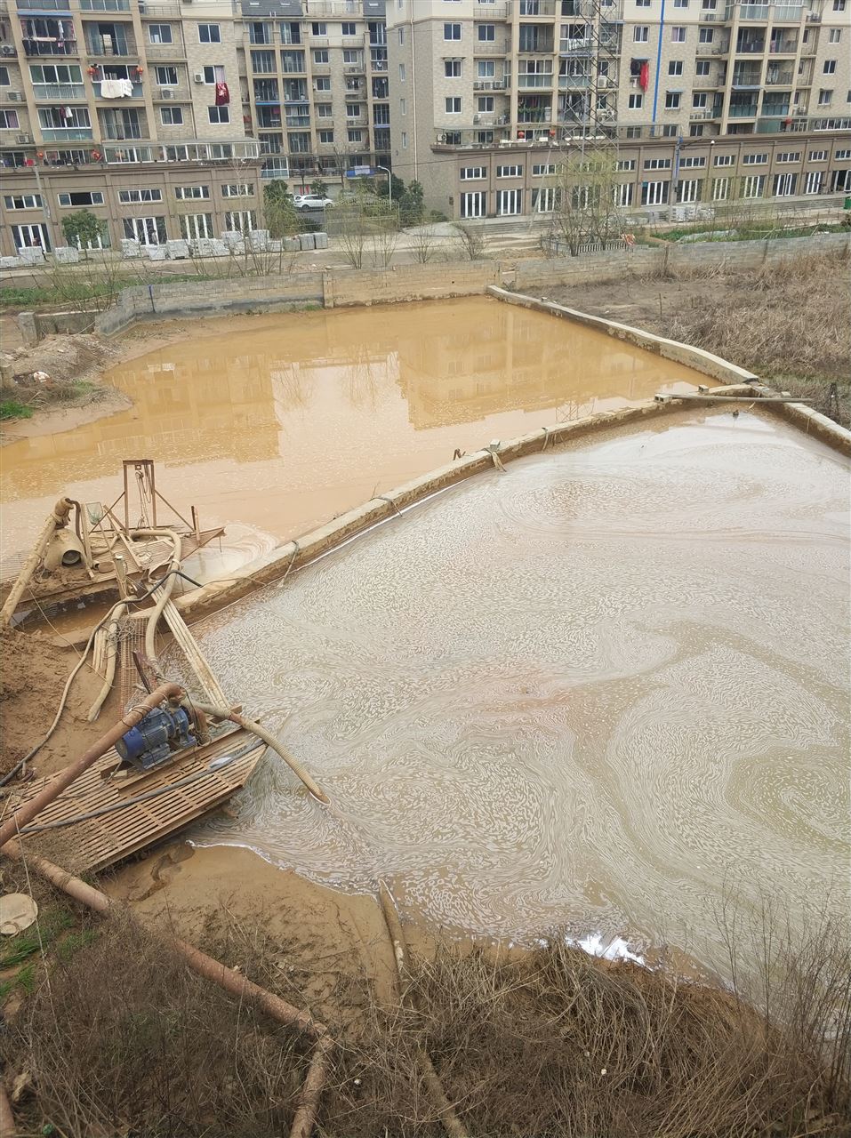 崇州沉淀池淤泥清理-厂区废水池淤泥清淤