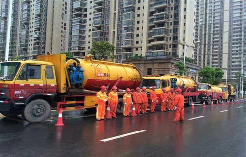崇州市政管道清淤